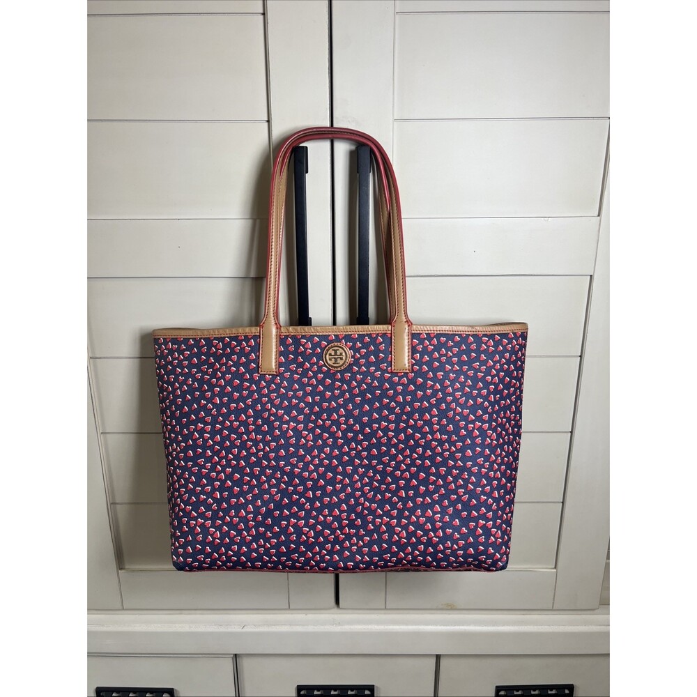 Tory Burch Kerrington Valentines Amore Tote Fair Condition Shoulder Bag